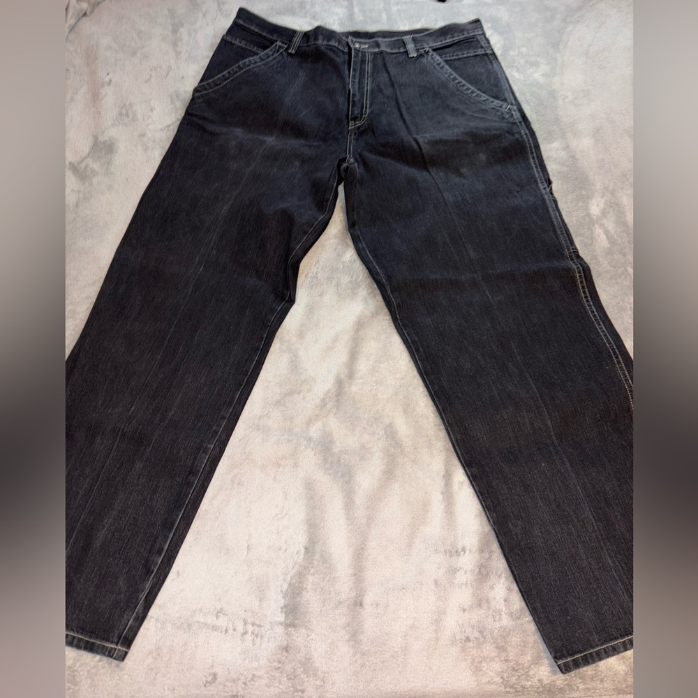 Burberry Dark Gray Straight Jeans